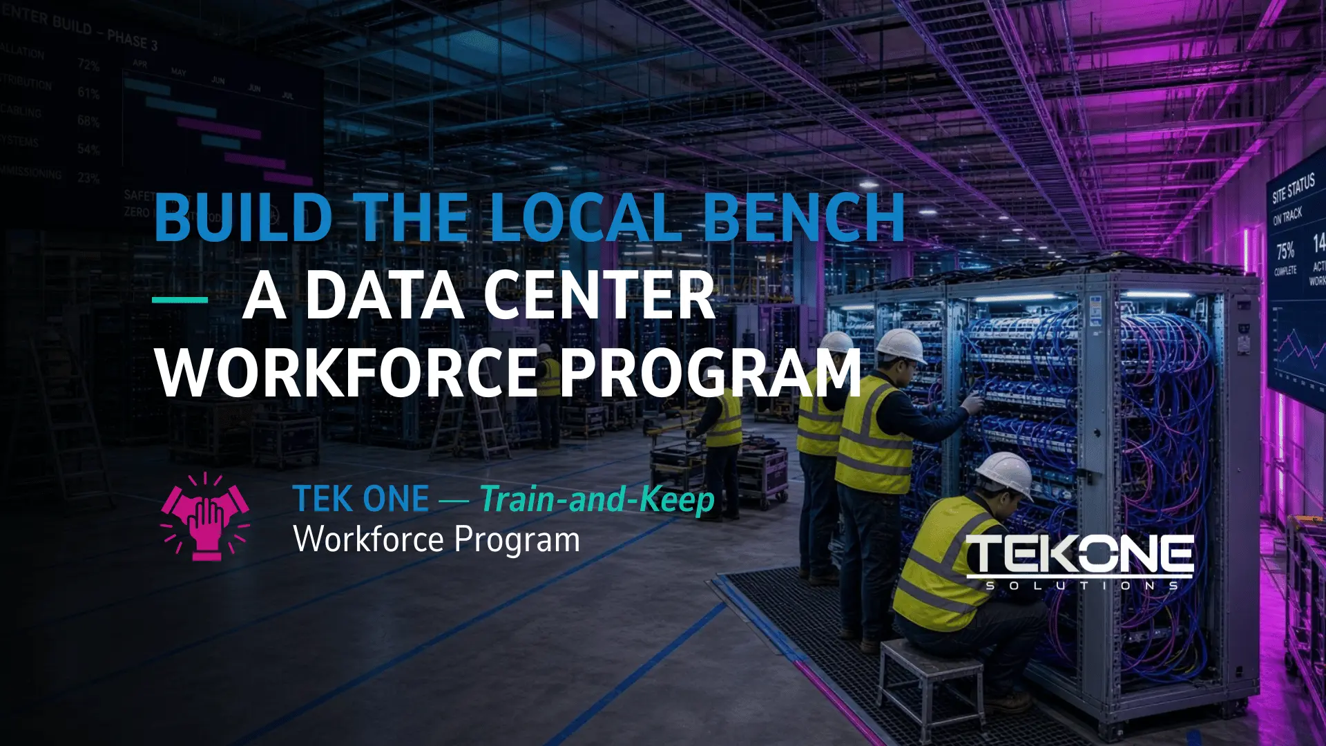 Build the Local Bench: A Data Center Workforce Program for Contractors and Integrators